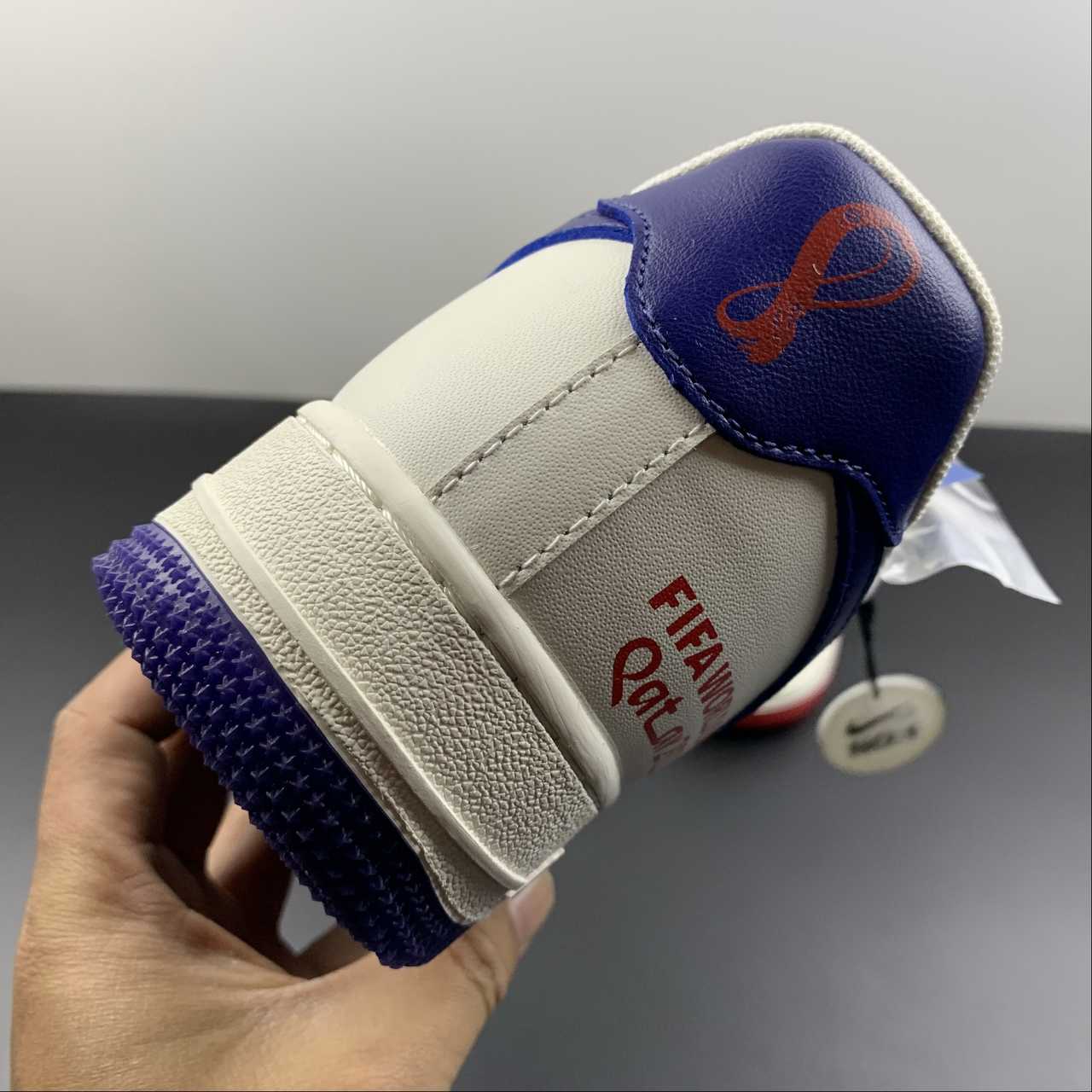 Custom-Nike-Air-Force-1-Low-World-Cup-2022-White-Blue-Red-For-Sale-7