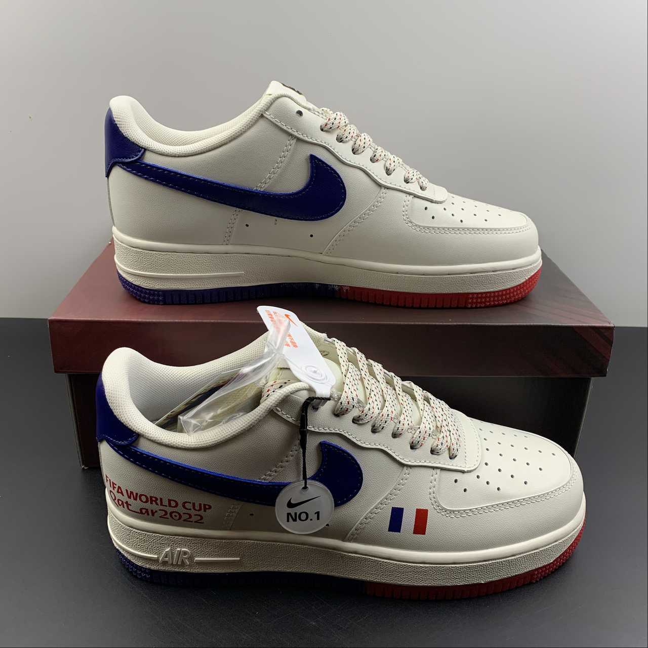 Custom-Nike-Air-Force-1-Low-World-Cup-2022-White-Blue-Red-For-Sale-8