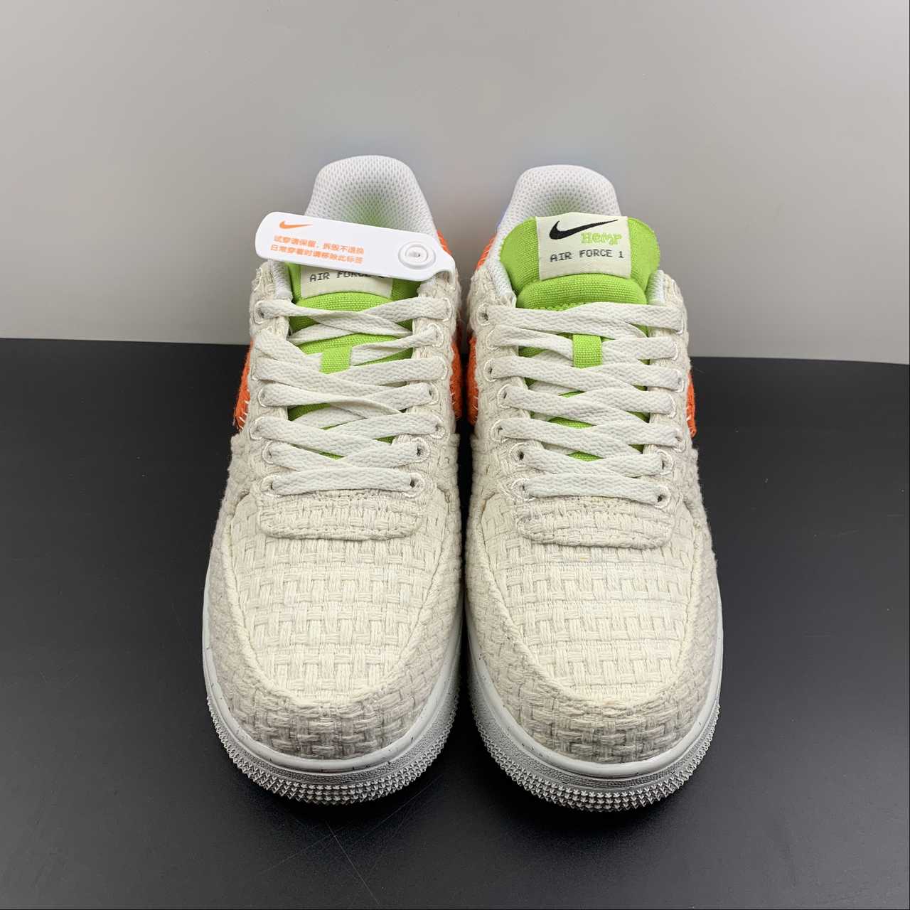Nike-Air-Force-1-Low-Hemp-White-Orange-Blue-Green-For-Sale-3