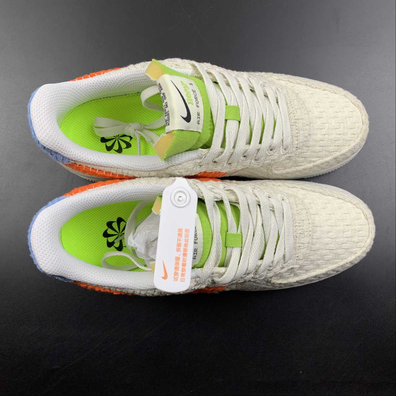 Nike-Air-Force-1-Low-Hemp-White-Orange-Blue-Green-For-Sale-6