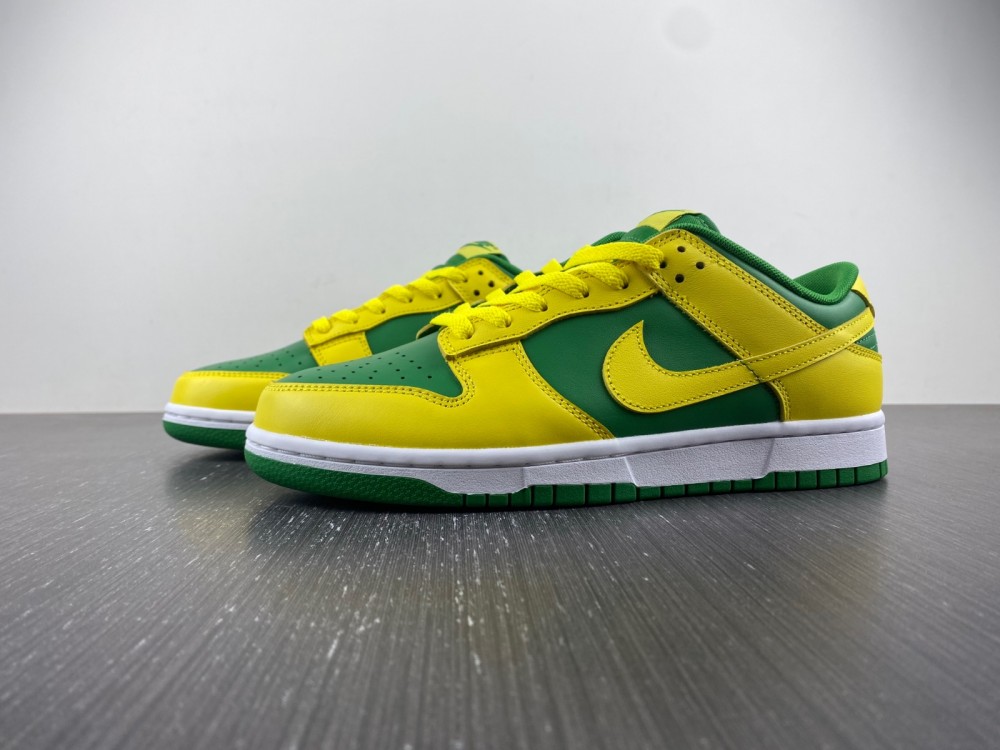 Nike-Dunk-Low-Reverse-Brazil-Apple-Green-Yellow-Strike-White-For-Sale-1