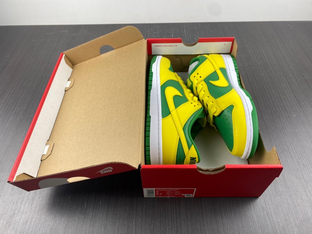 Nike-Dunk-Low-Reverse-Brazil-Apple-Green-Yellow-Strike-White-For-Sale-7