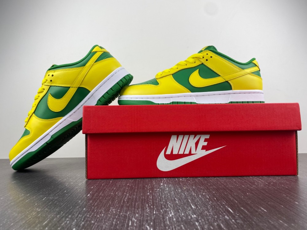 Nike-Dunk-Low-Reverse-Brazil-Apple-Green-Yellow-Strike-White-For-Sale-8