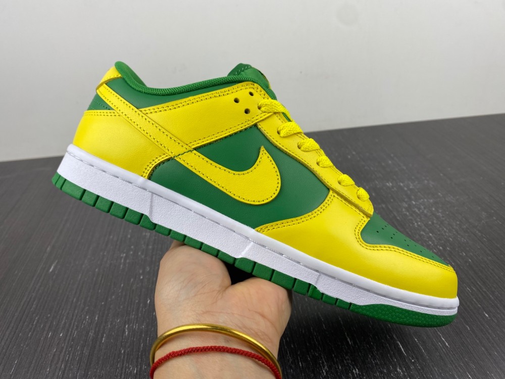 Nike-Dunk-Low-Reverse-Brazil-Apple-Green-Yellow-Strike-White-For-Sale-9