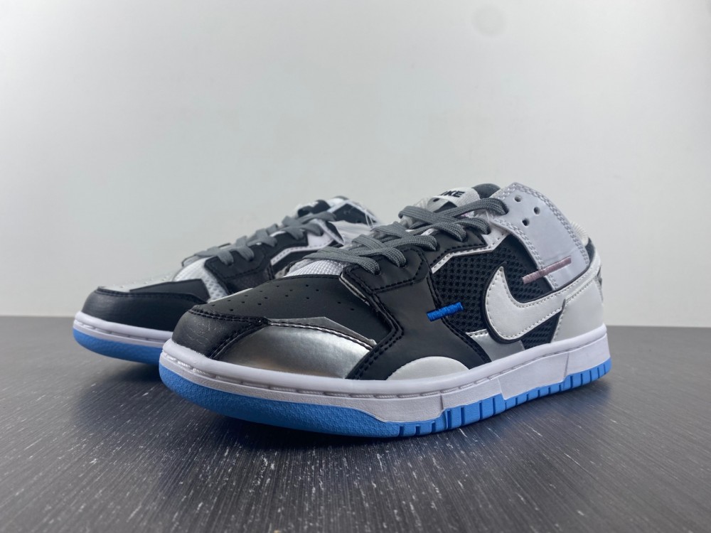 Nike-Dunk-Low-Scrap-Mismatch-Black-White-For-Sale-2