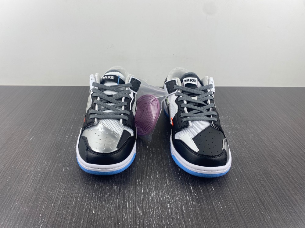 Nike-Dunk-Low-Scrap-Mismatch-Black-White-For-Sale-3