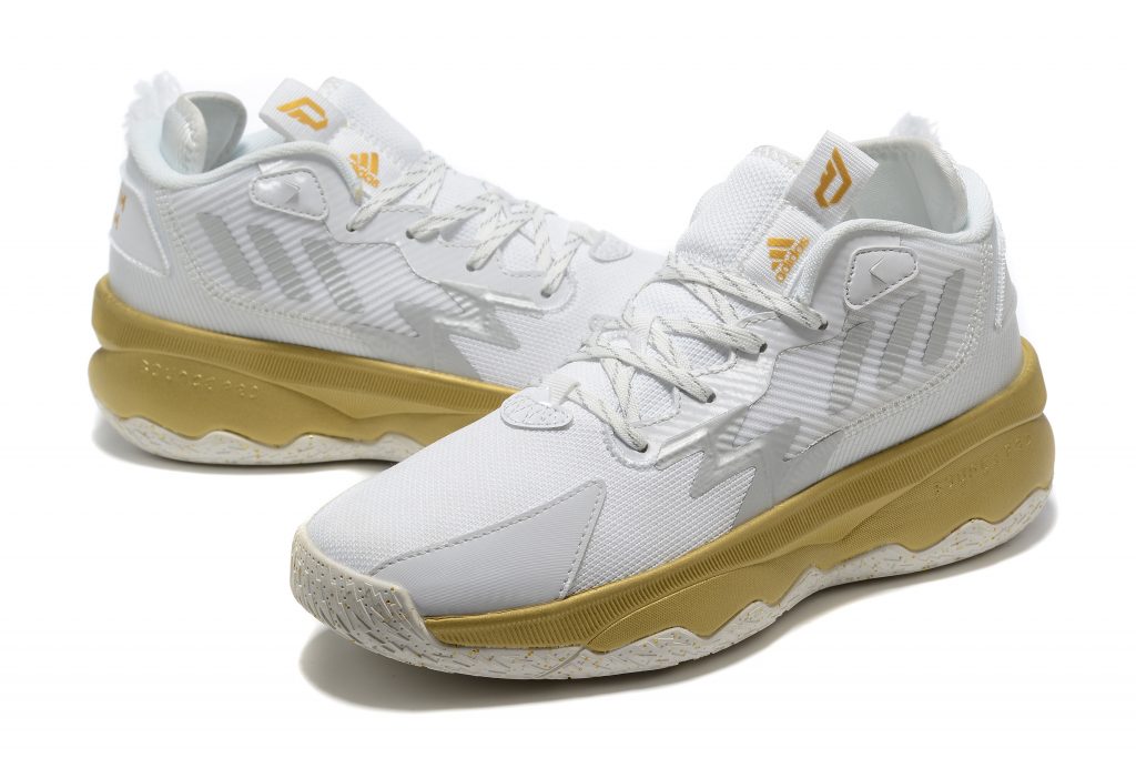 adidas Dame 8 “Laheem The Dream” White Gold For Sale – The Sole Line