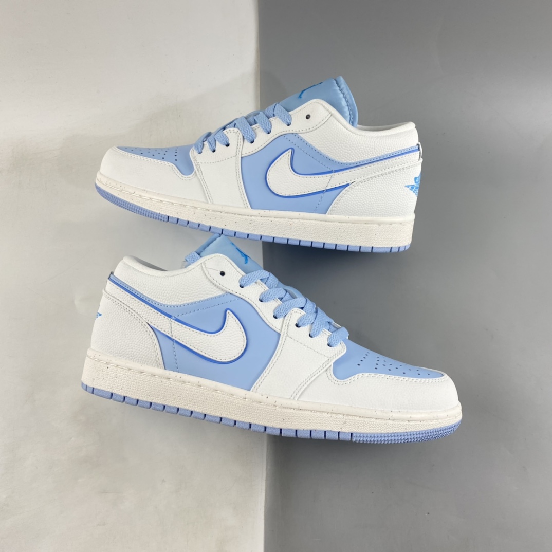 Air-Jordan-1-Low-Sail-Dark-Powder-Blue-Ice-Blue-For-Sale