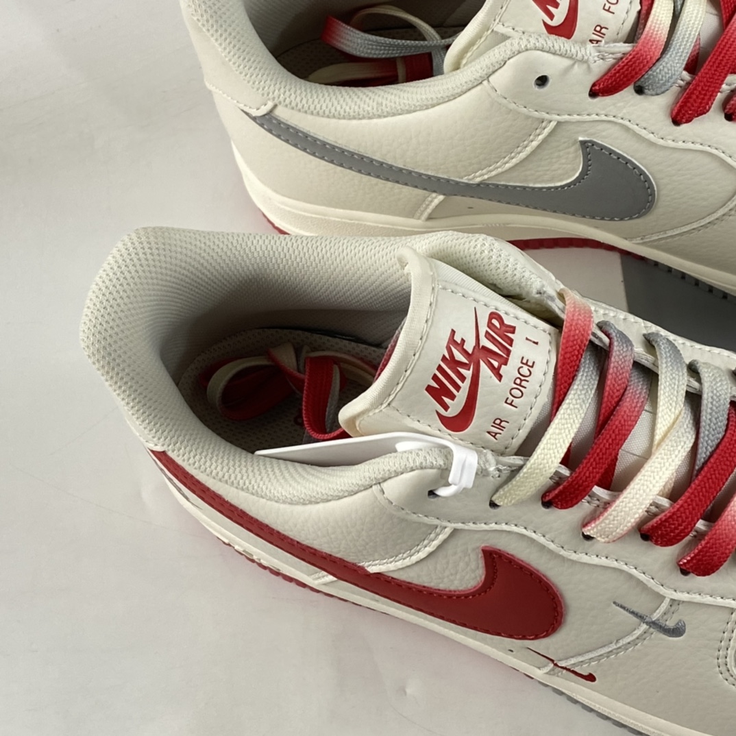 Custom-Nike-Air-Force-1-Low-Raptors-White-Red-For-Sale-3