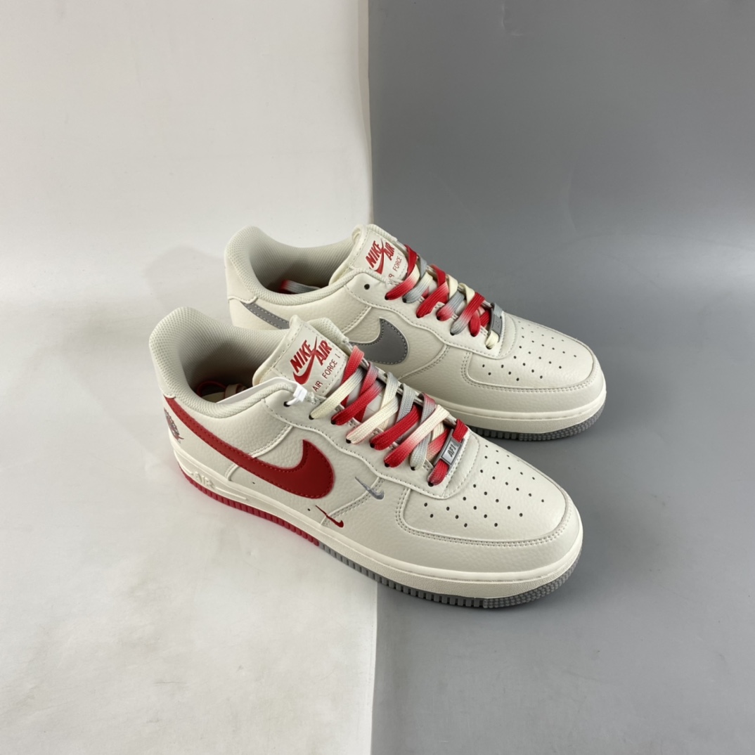 Custom-Nike-Air-Force-1-Low-Raptors-White-Red-For-Sale-6