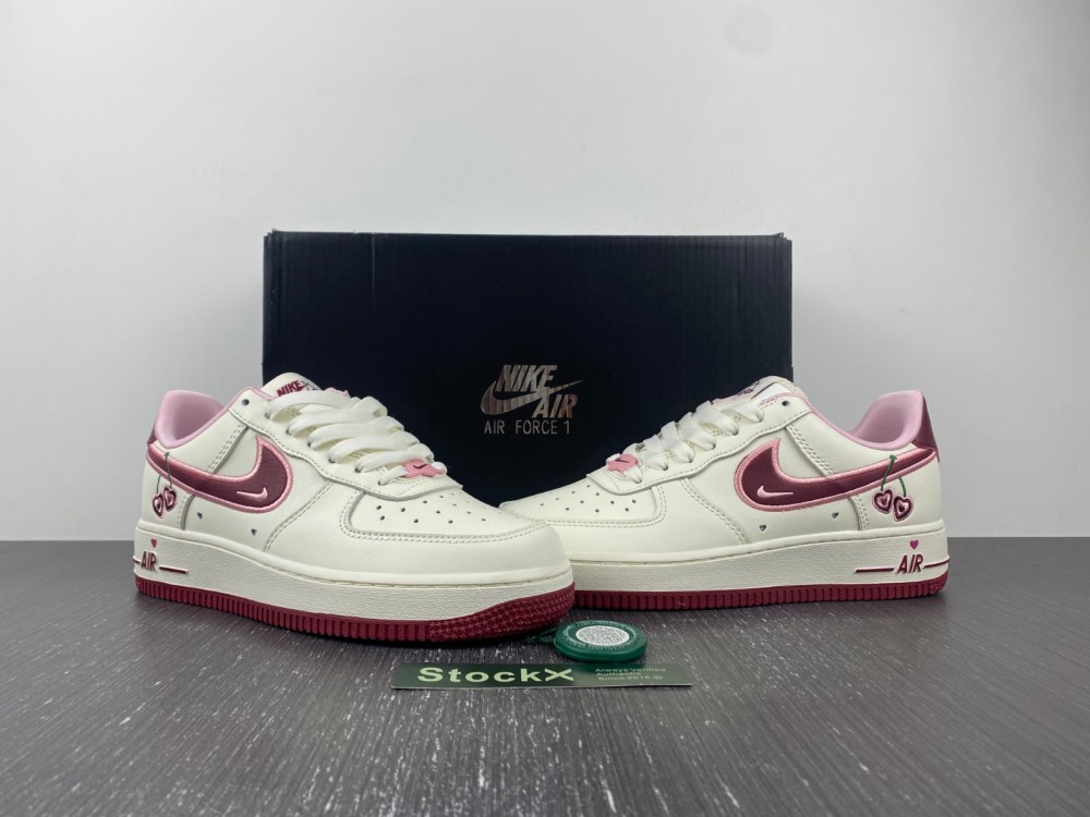 Nike-Air-Force-1-Low-Valentines-Day-2023-Sail-Pink-Red-For-Sale-4