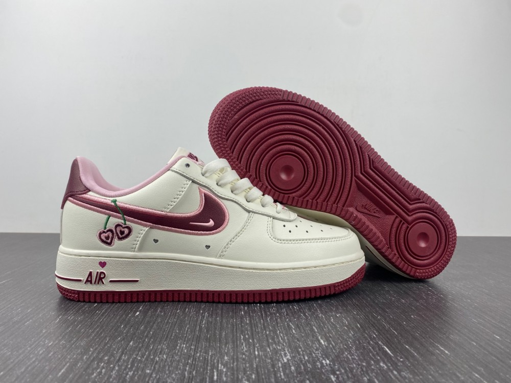Nike-Air-Force-1-Low-Valentines-Day-2023-Sail-Pink-Red-For-Sale