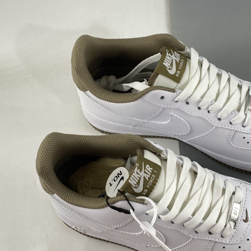 Nike Air Force 1 White Light Khaki (GS) main image 0