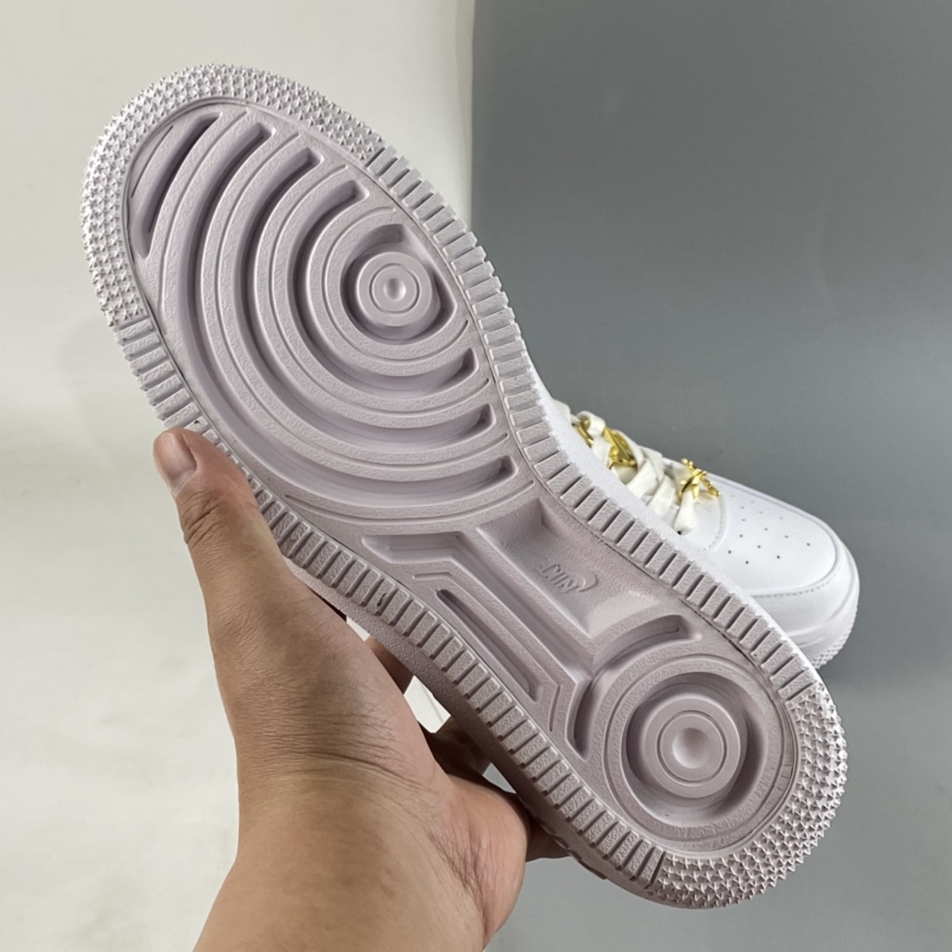 Nike-Air-Force-1-PLT-AF-ORM-Bling-White-Metallic-Gold-Photon-Dust-For-Sale-6