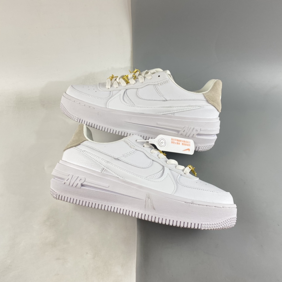 Nike-Air-Force-1-PLT-AF-ORM-Bling-White-Metallic-Gold-Photon-Dust-For-Sale