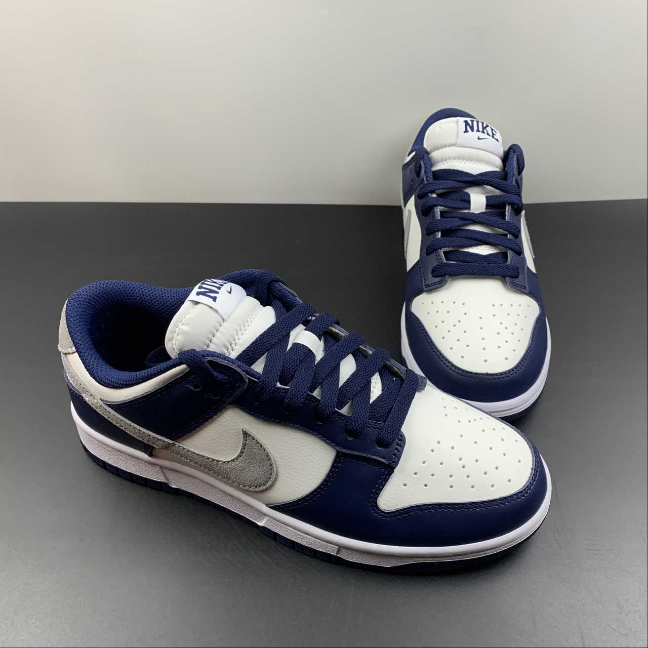Nike-Dunk-Low-Midnight-Navy-Light-Smoke-Grey-White-For-Sale-4
