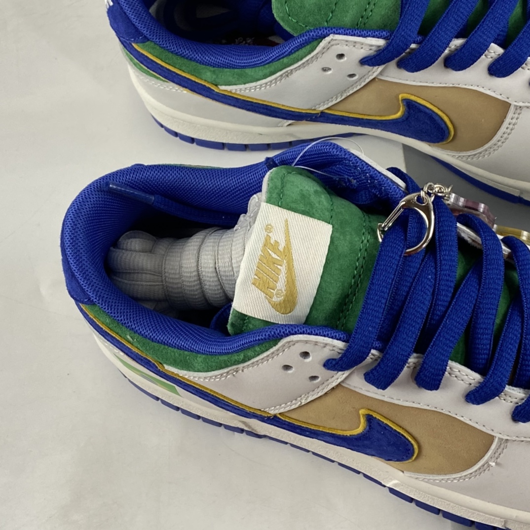 Nike-Dunk-Low-Neymar-White-Brown-Blue-Green-For-Sale-3