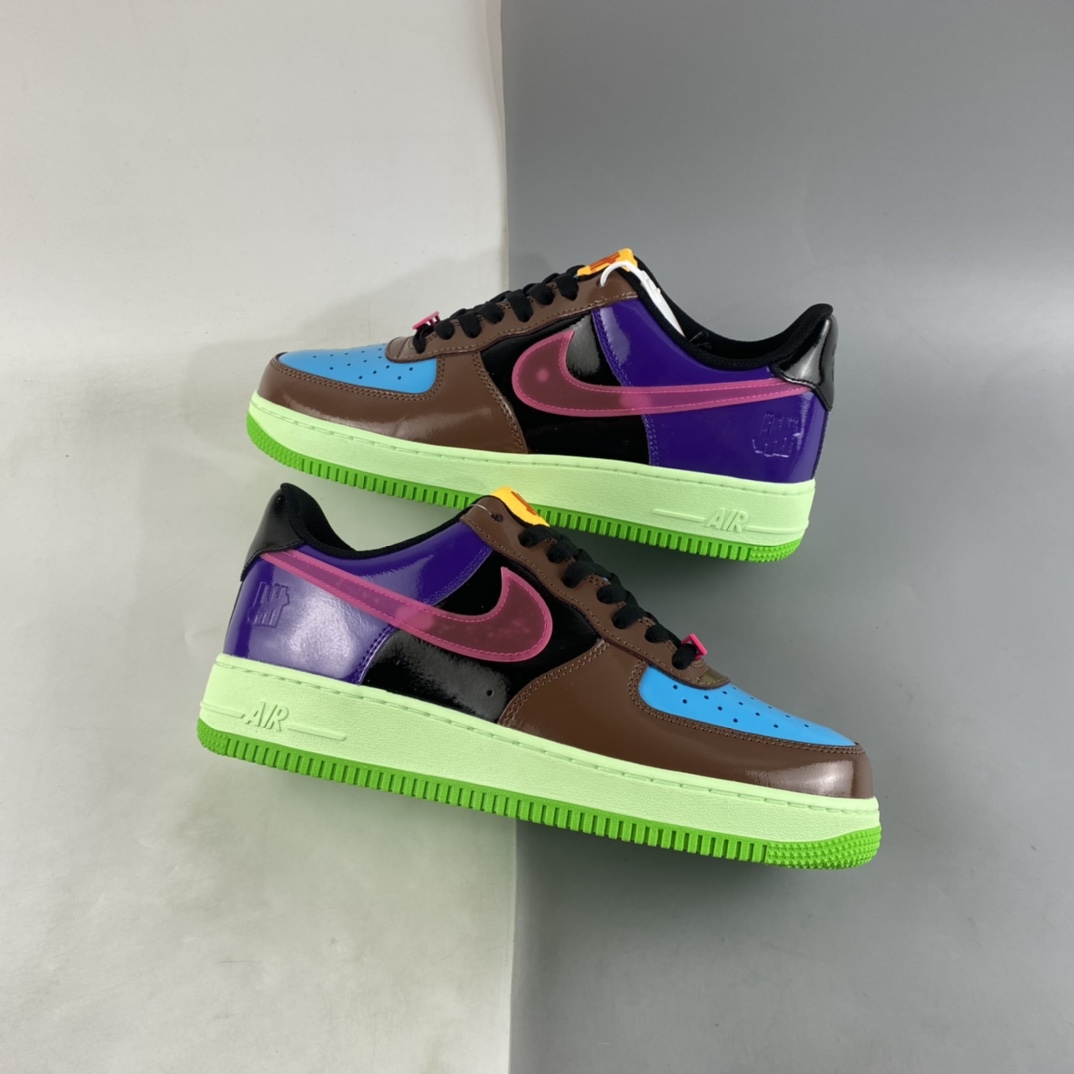 Undefeated-X-Nike-Air-Force-1-Low-Fauna-Brown-Pink-Prim-For-Sale
