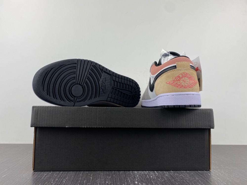 Air-Jordan-1-Low-Black-Magic-Ember-Sundial-White-For-Sale-6