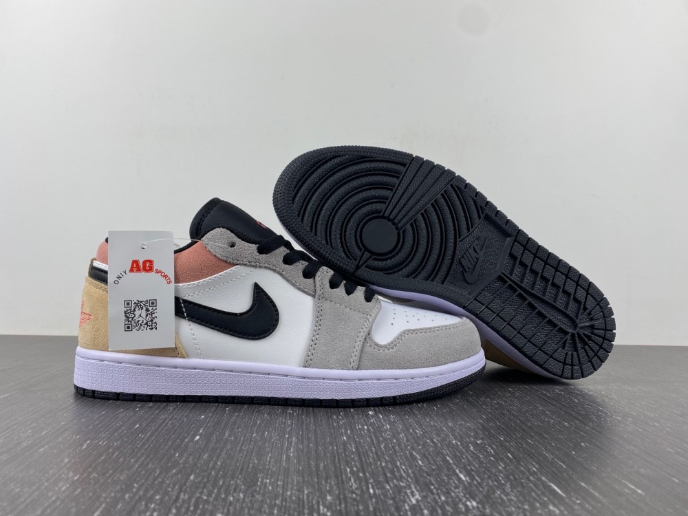Air-Jordan-1-Low-Black-Magic-Ember-Sundial-White-For-Sale