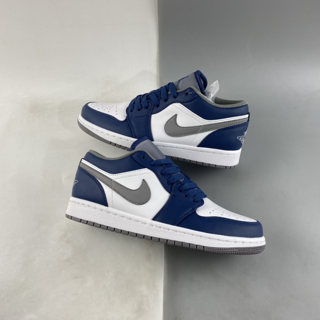 Air-Jordan-1-Low-True-Blue-White-Cement-Grey-For-Sale