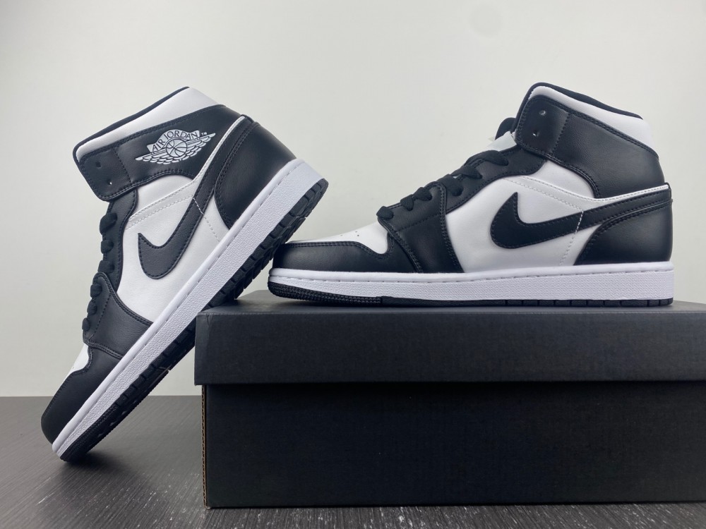 Air-Jordan-1-Mid-Panda-White-Black-White-DV0991-101-For-Sale-9