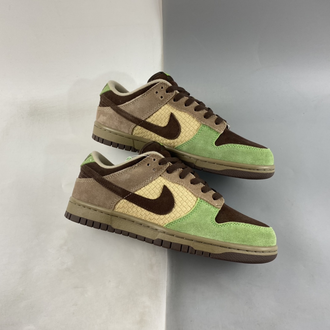 Kickshi-x-Nike-Dunk-Low-Aloha-Khaki-Baroque-Brown-Mean-Green-For-Sale-1