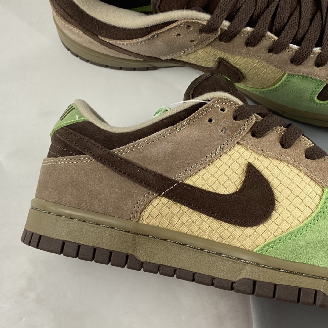 Kickshi-x-Nike-Dunk-Low-Aloha-Khaki-Baroque-Brown-Mean-Green-For-Sale-2
