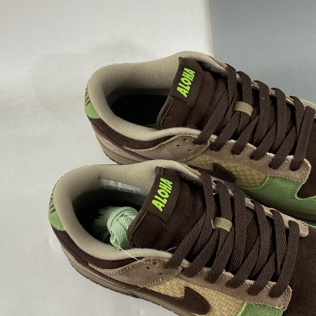 Kickshi-x-Nike-Dunk-Low-Aloha-Khaki-Baroque-Brown-Mean-Green-For-Sale-3