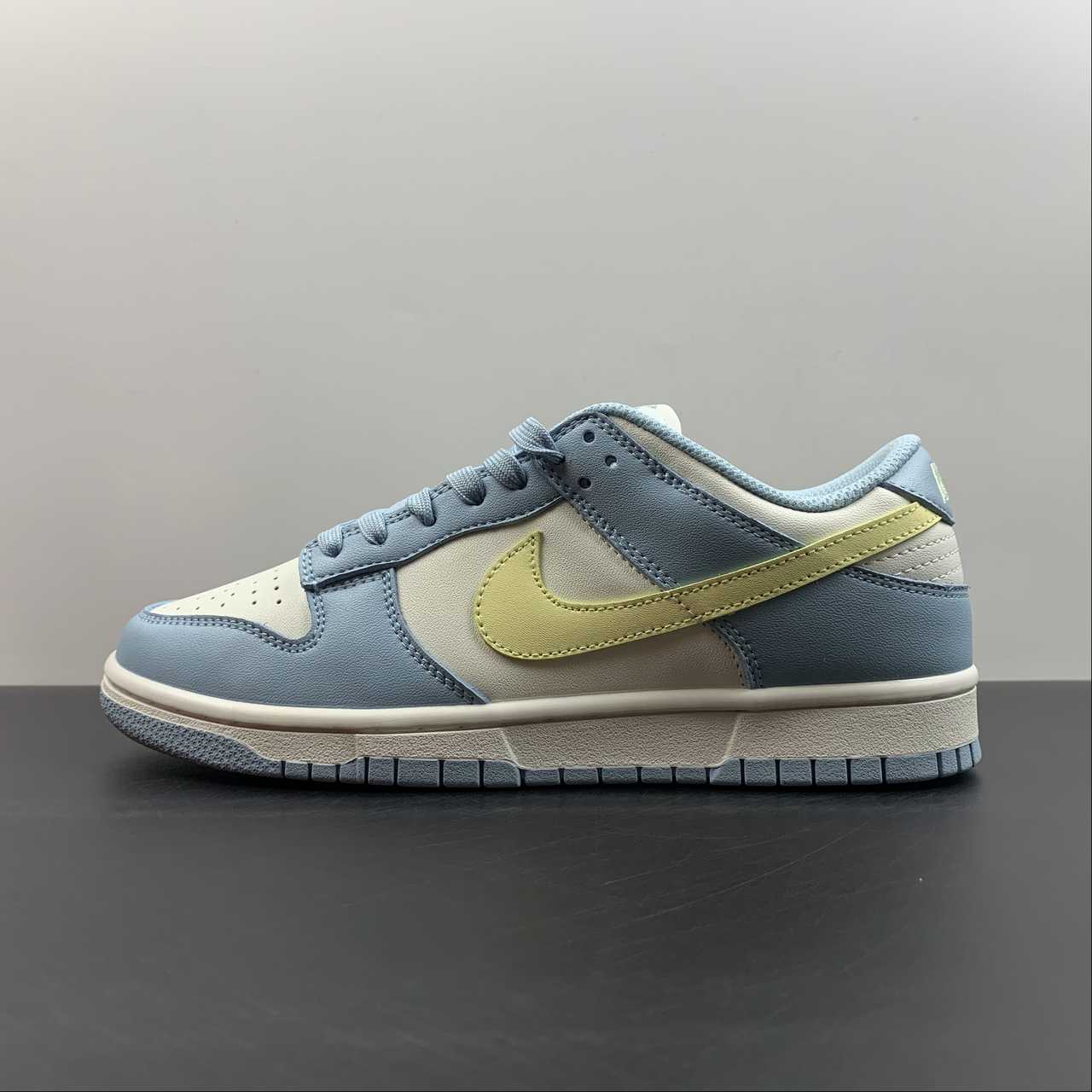 Nike-Dunk-Low-Sail-Citron-Tint-Ocean-Bliss-Light-Silver-For-Sale