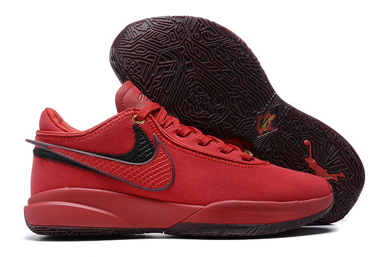 Nike LeBron 20 “Liverpool” University Red/Burgundy Crush-Black-Gold For ...