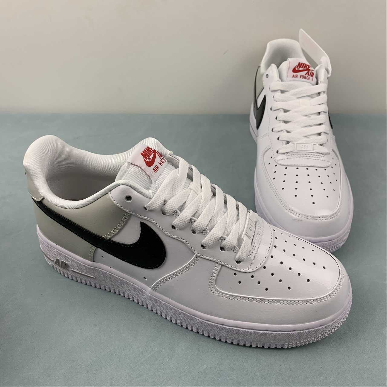 Nike-Air-Force-1-Low-Patent-Swoosh-Light-Iron-Ore-For-Sale-4