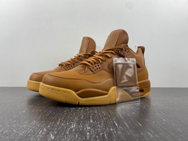 Air Jordan 4 Retro Premium Ginger/Gum Yellow For Sale The Sole Line