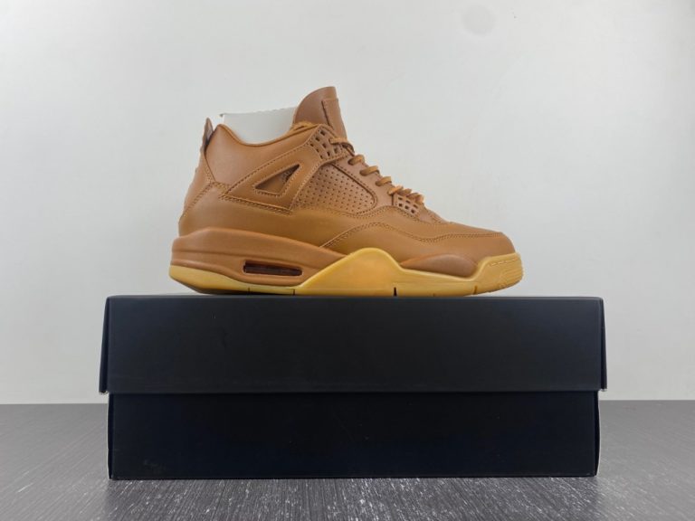 Air Jordan 4 Retro Premium Ginger/Gum Yellow For Sale The Sole Line
