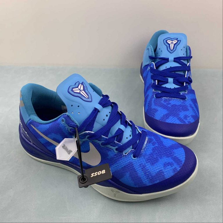 Nike kobe 8 system blue coral snake for sale the sole line